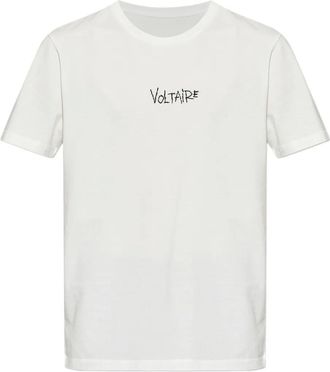 Zadig&Voltaire T-shirt met grafische print - Wit