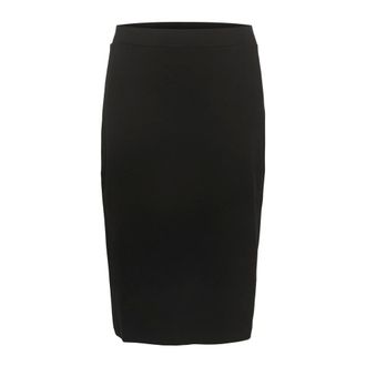 Kaffe KAmaddie Pencil Skirt - - Skirts - Donna - Nero - 2XL