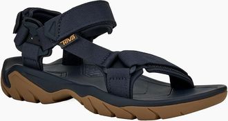 Teva Mens Teva Mens Terra FI 5 Universal Walking Sandals - Navy - Size: 10