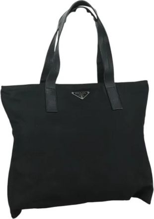 Prada Pre-owned Nylon totes - Dames - Vintage Shopper - Zwart - ONE Size - Nylon - Vintage