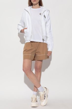 Moncler Hoodie, Womens, White