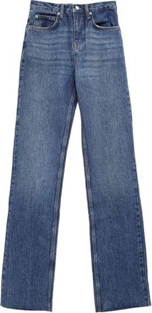 Frankie Shop Dalston Jeans - Dames - Regular Fit Jeans - Blauw - XS - Katoen - Jeans