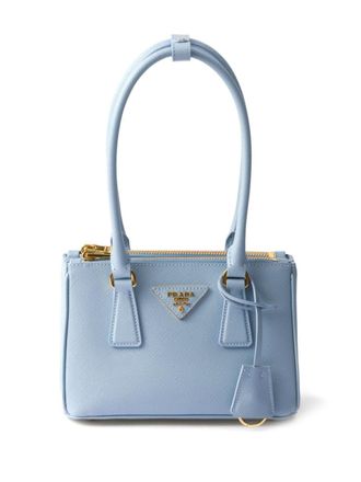 Prada Galleria mini bag - women - Leather - OS - Blue