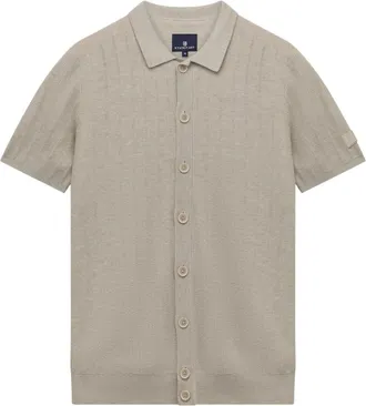 State of Art Heren, Tops, Beige, Maat: XL Piqu&eacute;