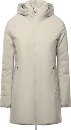 Save The Duck Rachel Parka - Dames - Parka Jassen - Beige - M - Polyester - Jassen
