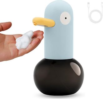 OEM Dispensador De Jab&oacute;n En Espuma Autom&aacute;tico, Sin Contacto Y Recargable, Ideal Para Cocina, Ba&ntilde;o, Restaurante Y Oficina. (400 Ml) Azul