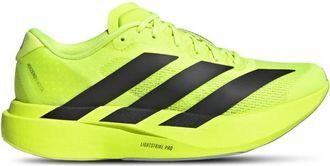 adidas Womens adidas Adizero Evo SL - Running Shoes Black/Lucid Lemon Size 10.0