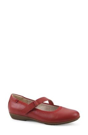 White Mountain Carwen Mary Jane Flat in Red/Smooth at Nordstrom Rack, Size 7.5