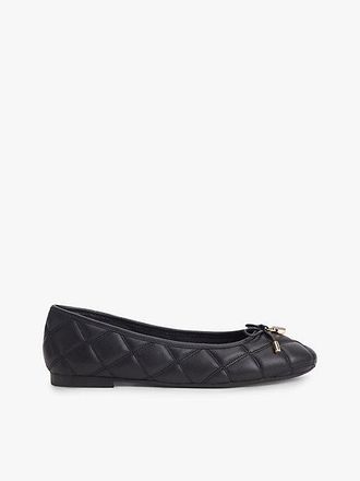 Tommy Hilfiger Bailarinas de piel acolchadas con adorno