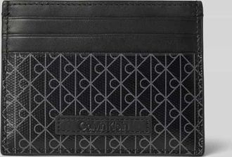 Calvin Klein Portemonnaie mit Label-Detail in Black, Größe 1