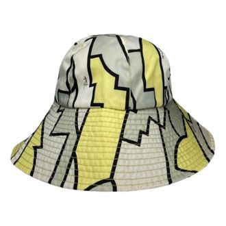 Emilio Pucci Cappello in cotone Pre-owned - - Pre-owned - Donna - Multicolore - ONE SIZE