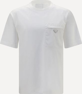 Prada T-shirt con taschino e logo Man S