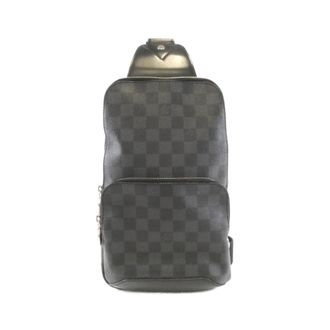 Louis Vuitton Graphite Coated Canvas Shoulder Bag (Pre-Owned)