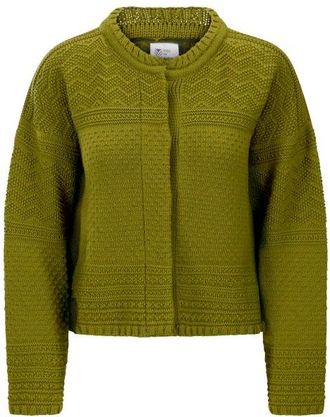 Dale of Norway Lusa Cardigan Merinojacke f&uuml;r Damen | oliv