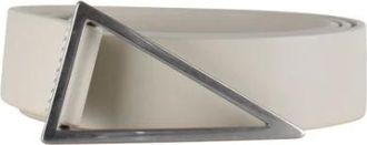 Bottega Veneta Dames, Accessoires, Wit, Maat: 100 CM Leer