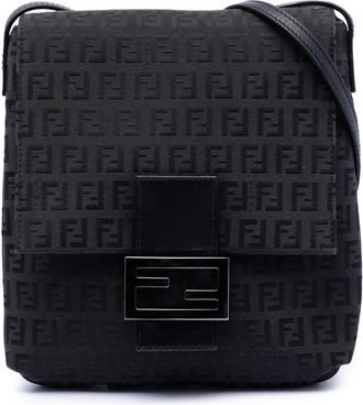 Fendi Pre-owned Fendi Zucchino Canvas Crossbody Ladies 2288 8BT075 JQ5 068