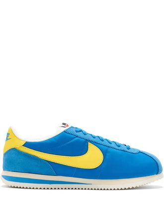 Nike Cortez swoosh sneakers - men - Fabric/Rubber/Nylon/Fabric - 10.5 - Blue