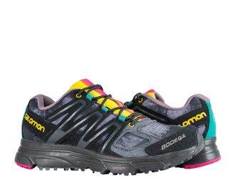 Salomon Mens Salomon x Bodega X-Mission 4 Suede Shoes L4171450 Black Golden Kiwi