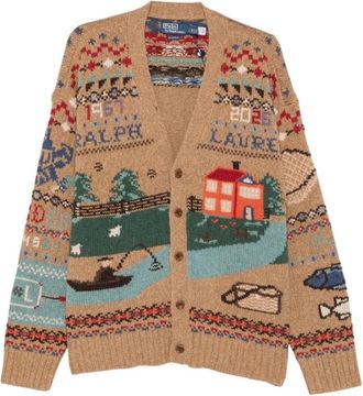 Ralph Lauren Sweater Ralph Lauren - Heren - Vesten - Beige - L - Truien & Vesten