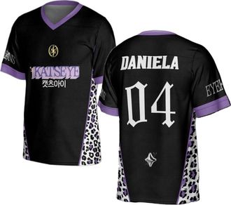 Generic KATSEYE Members Jersey Unisex Concert T-Shirt - Merch for EYEKONS, The Beautiful Chaos Tour 2025 Fan Support, Concert Outfit Gift (04,M)