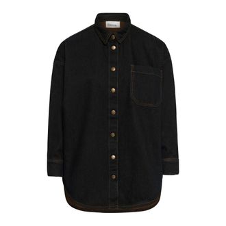 MY ESSENTIAL WARDROBE Blouses & Shirts - Dames - Spijkeroverhemden - Blauw - XS - Denim - Overhemden