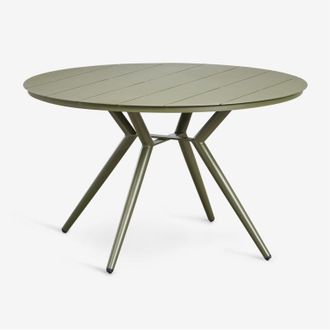 Sklum Round garden table in aluminum Valerie SKLUM