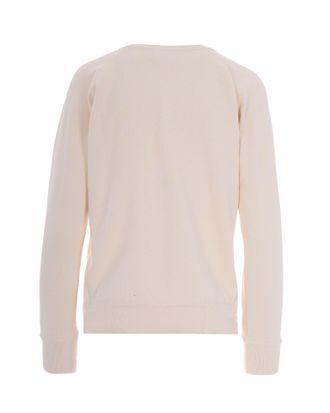 Isabel Marant Womens Sweatshirt Millyny Ecru-Pink Main: Cotton Sweatshirts Ecru/pink Sweater
