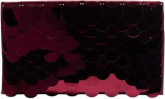 Prada Pre-owned Clutches, female, Red, Size: ONE SIZE Pre-owned Vintage Fabric Clutch