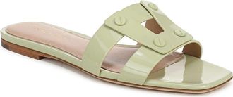 Veronica Beard Via Slide Sandal in Light Pistachio Green at Nordstrom, Size 6.5