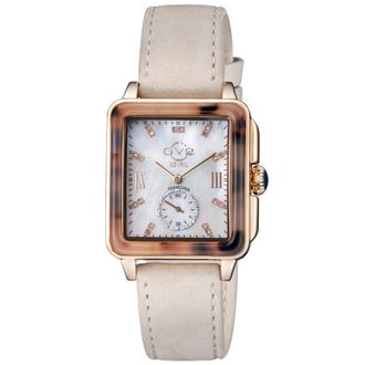 Gevril Group Bari Tortoise Mother of Pearl Dial Ladies Watch 9242