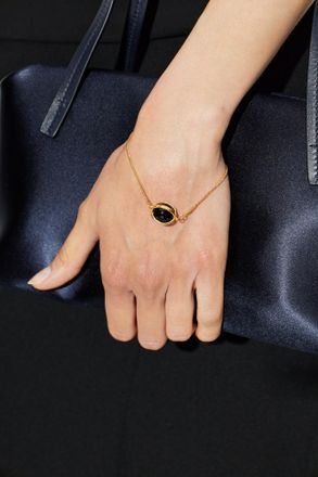 Jil Sander Bracelet With A Charm, Womens, Gold
