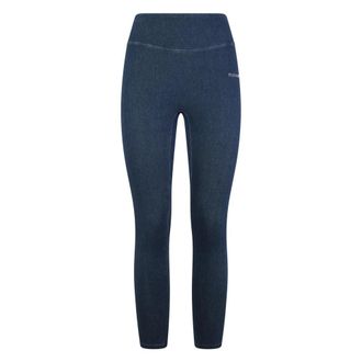 Plein Sport Leggings Denim Touch PS - Dames - Outdoor broeken - Blauw - M - Denim - Fitness