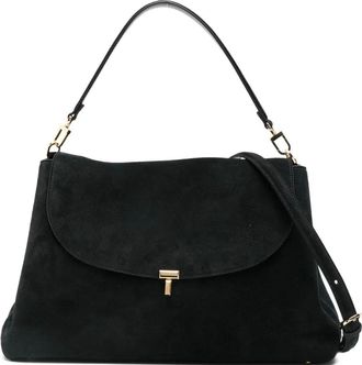Toteme T-Lock Suede Satchel Bag