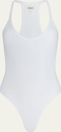 L'agence Wrenna Knit Racerback Bodysuit