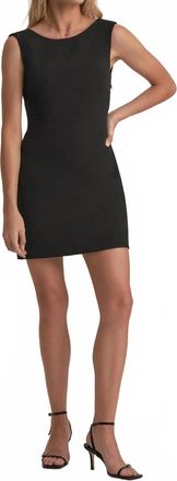 Favorite Daughter Womens Meet Cute Dress In Black