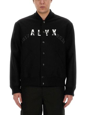 Alyx Bold Logo Bomber Jacket
