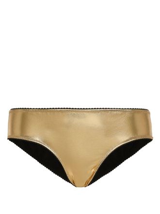 Dolce & Gabbana Metallic slip - Goud