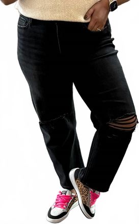 Flying Monkey Kate Barrel Jean In Black