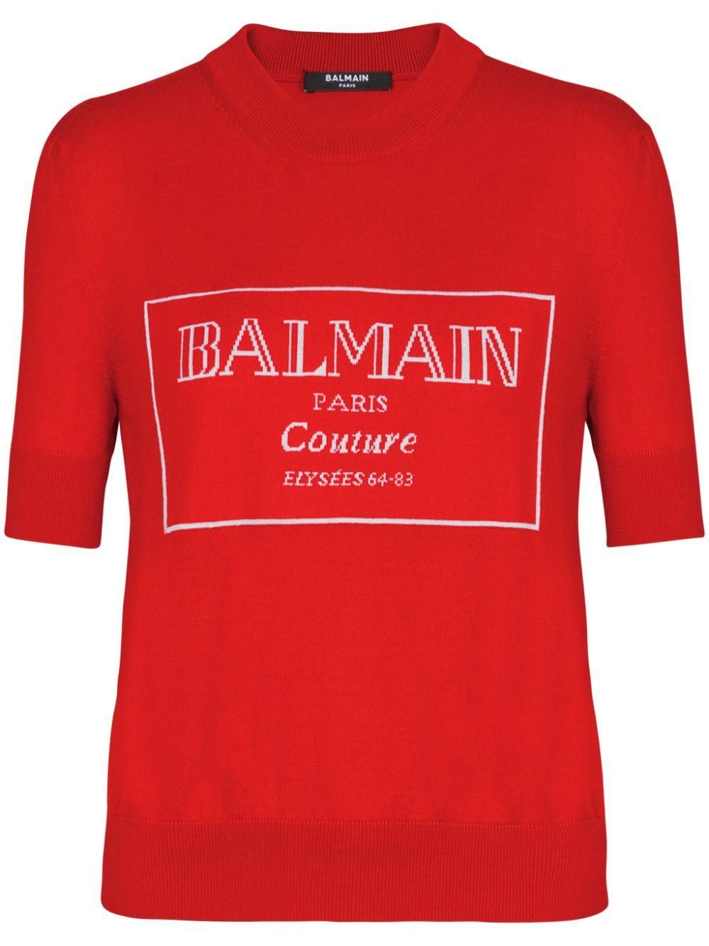 Red Balmain T-Shirts: Shop up to −50% | Stylight