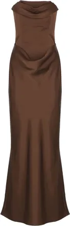 Rotate Mujer, Vestidos, Marr&oacute;n, Talla: M