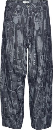 Henrik Vibskov Jeans met print - Blauw