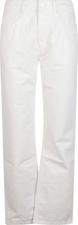 Ami Belt Loop Jeans - Dames - Regular Fit Jeans - Wit - W27 - Katoen - Jeans