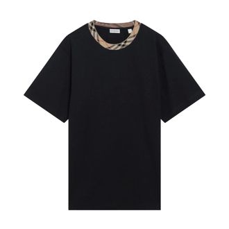 Burberry T-Shirts, male, Blue, Size: XL T-Shirt