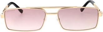 Dsquared2 0213/S Zonnebril - Heren - Zonnebrillen - Roze - 59 MM - Accessoires