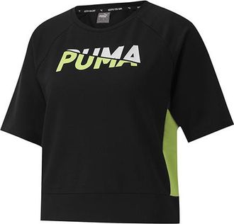 Puma (WMNS) PUMA Morden Sports Short Sleeve Black 585291-01