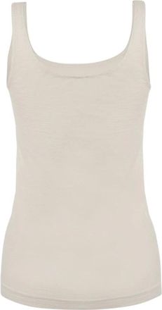 Wolford Top in Lana Vergine Senza Maniche - - Tops - Donna - Beige - XS