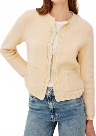 Rails Micala Wool Blend Cardigan In Oat