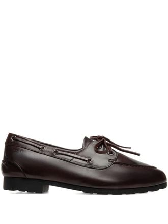 Bally lace-up leather shoes - Brown