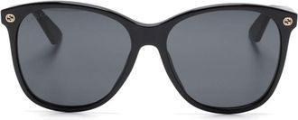 Gucci GG0024S sunglasses - women - Acrylic/Acetate - 58 - Black