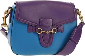 Gucci Pre-owned Cross Body Bags, female, Multicolor, Size: ONE SIZE Pre-owned Leather Cross Body Bag